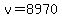 +v+=+8970+
