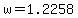 +w+=+1.2258+