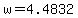 +w+=+4.4832+