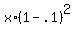 +x%2A%28+1+-+.1+%29%5E2+