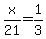 +x%2F21+=+1%2F3+