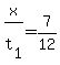 +x%2Ft%5B1%5D+=+7%2F12+