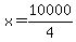 +x=+10000%2F4+