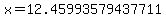 +x=12.45993579437711++