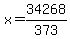 +x=34+268%2F373