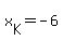 +x%5BK%5D+=+-6+