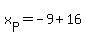 +x%5BP%5D+=+-9+%2B+16+