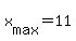 +x%5Bmax%5D+=+11+
