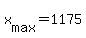 +x%5Bmax%5D+=+1175+