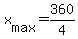 +x%5Bmax%5D+=+360%2F4+