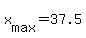 +x%5Bmax%5D+=+37.5+