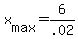 +x%5Bmax%5D+=+6%2F.02+