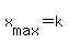 +x%5Bmax%5D+=+k+