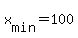 +x%5Bmin%5D+=+100+