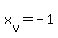 +x%5Bv%5D+=+-1+