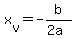 +x%5Bv%5D+=+-b%2F%282a%29+