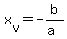 +x%5Bv%5D+=+-b%2F%28a%29+
