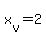 +x%5Bv%5D+=+2+