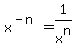 +x%5E%28-n%29+=+1%2Fx%5En+