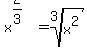 +x%5E%282%2F3%29+=+root%283%2Cx%5E2%29+