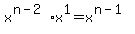 +x%5E%28n-2%29%2Ax%5E1+=+x%5E%28n-1%29+
