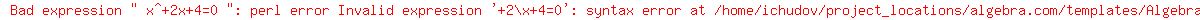 +x%5E%2B2x%2B4=0+