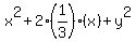 +x%5E2%2B2%281%2F3%29%28x%29%2B+y%5E2+