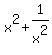 +x%5E2+%2B+1%2Fx%5E2+