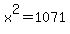 +x%5E2+=+1071+
