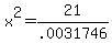 +x%5E2+=+21%2F.0031746+