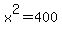 +x%5E2+=+400+