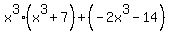 +x%5E3%28x%5E3%2B7%29%2B%28-2x%5E3-14%29+