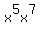 +x%5E5x%5E7+