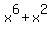 +x%5E6+%2B+x%5E2+