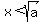 +x+%3C+sqrt%28a%29+