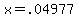 \"+x+=+.04977+\"