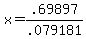 +x+=+.69897+%2F+.079181+