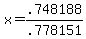 +x+=+.748188+%2F+.778151+
