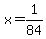 +x+=+1%2F84+