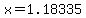+x+=+1.18335+