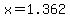 +x+=+1.362+