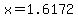 +x+=+1.6172+