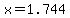 +x+=+1.744+