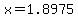 +x+=+1.8975+