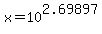 +x+=+10%5E2.69897+