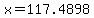 +x+=+117.4898+