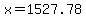 +x+=+1527.78+
