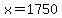 +x+=+1750+