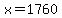 +x+=+1760+