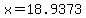 +x+=+18.9373+